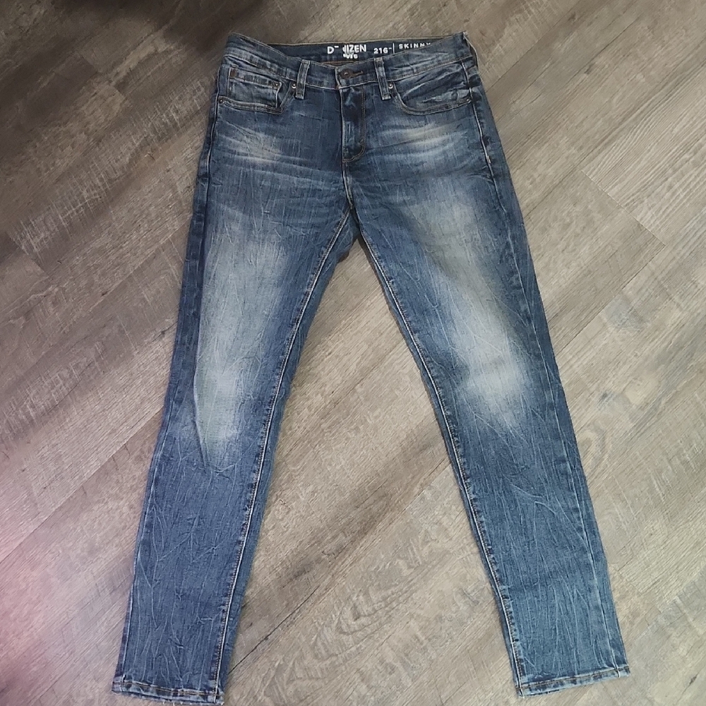 Levis Denizen  Classic Blue Jeans